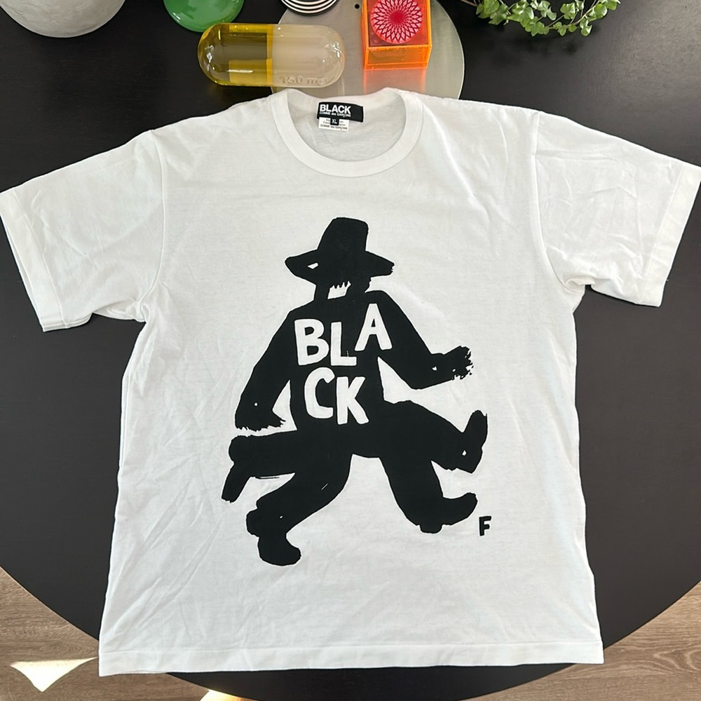CDG Vintage BLACK Label 4 Legs Tee Shirt ULTRA RARE